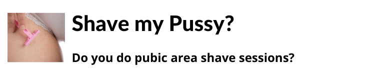 Erotic services for women